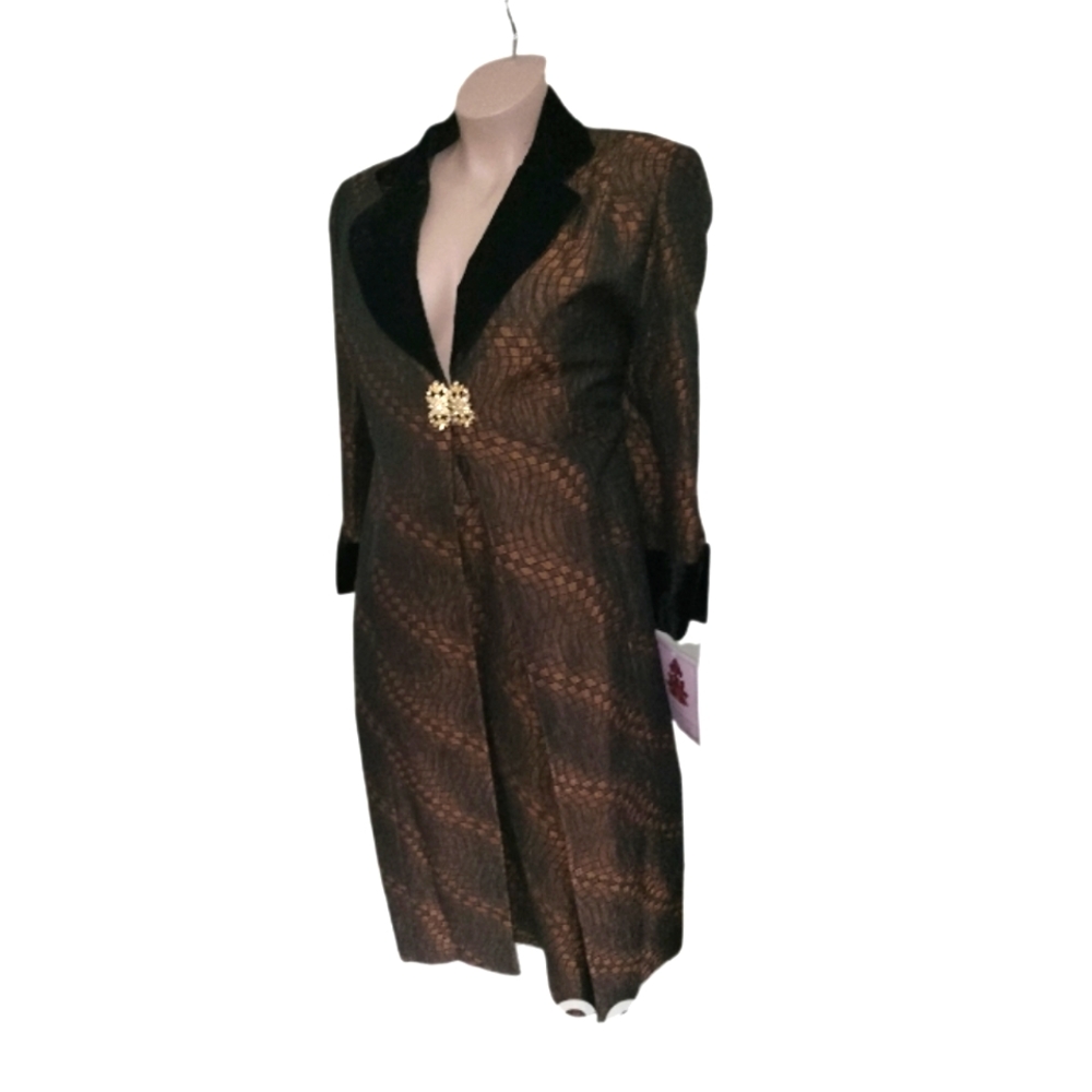 Suit set with accessories by, G.O.S.P.E.L.